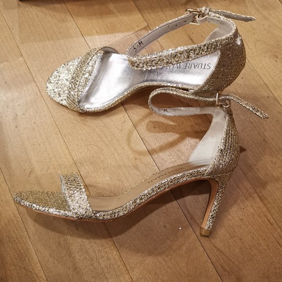 Stuart Weitzman - Glitter Heels - Picture 3 of 4